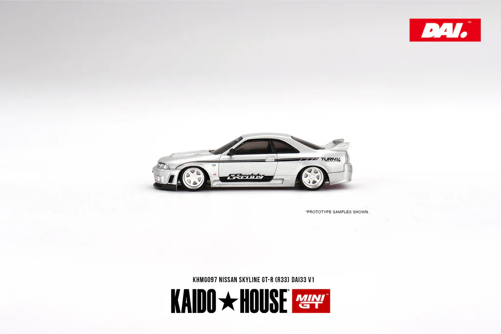 CHANCE OF CHASE - Kaido House Mini GT Nissan Skyline GTR DAI33 R33 V1 1:64 //097
