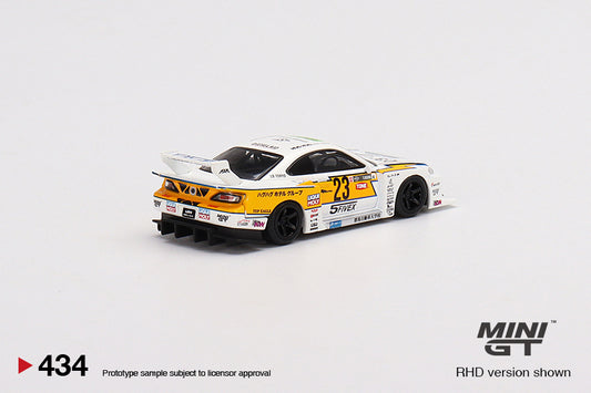 Mini GT Nissan Silvia S15 LB-Super Silhouette #23 2022 Goodwood Festival #618