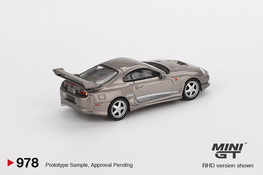 Mini GT Toyota Supra MK4 VeilSide V-II Combat Grey #978 1/64 Diecast Car AU JDM