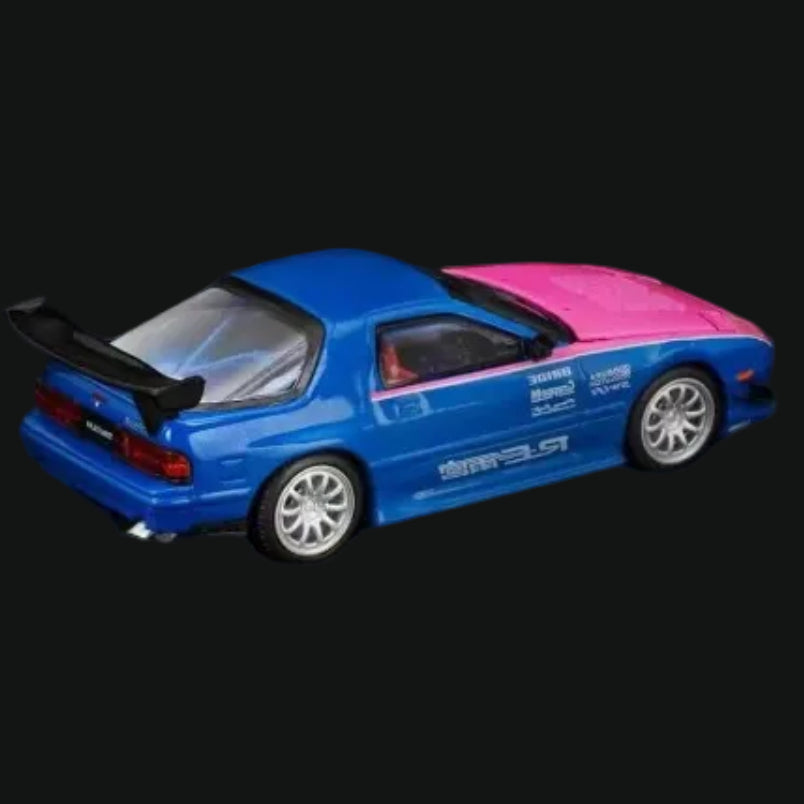 POP Race Mazda RX-7 FC3S APAxpo 2025 China Limited Edition RE Amemiya Blue 1:64