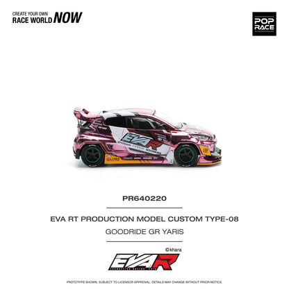 POP Race Toyota GR Yaris Eva RT Pandem Rocket Bunny Goodride Livery Type-08 Pink