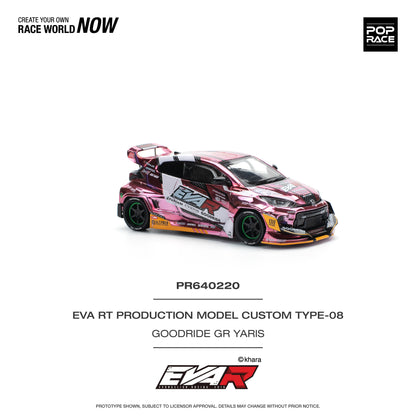 POP Race Toyota GR Yaris Eva RT Pandem Rocket Bunny Goodride Livery Type-08 Pink