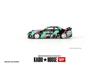 CHANCE OF CHASE - Kaido House Mini GT Nissan Skyline GTR R33 HKS ADVAN V1 Livery