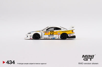 Mini GT Nissan Silvia S15 LB-Super Silhouette #23 2022 Goodwood Festival #618