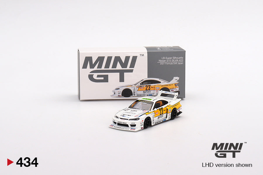 Mini GT Nissan Silvia S15 LB-Super Silhouette #23 2022 Goodwood Festival #618