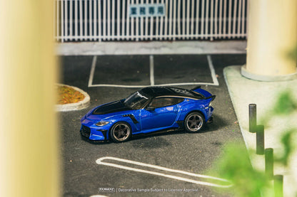 CHANCE AT CHASE Tarmac Works TW Nissan 400Z Fairlady Z Veilside Wide FFZ400 Blue