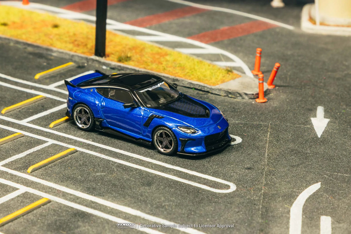 CHANCE AT CHASE Tarmac Works TW Nissan 400Z Fairlady Z Veilside Wide FFZ400 Blue