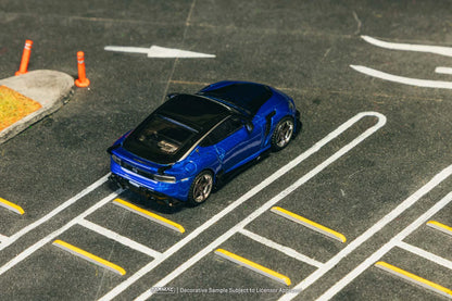 CHANCE AT CHASE Tarmac Works TW Nissan 400Z Fairlady Z Veilside Wide FFZ400 Blue