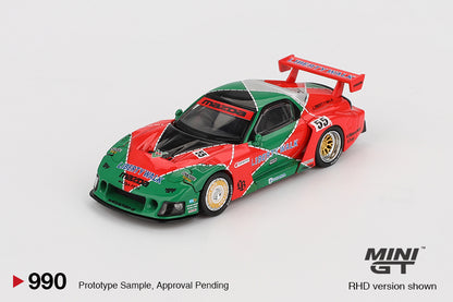 Mini GT Mazda RX-7 FD3S LB-Super Silhouette Renown 787B Liberty Walk LBWK 1:64