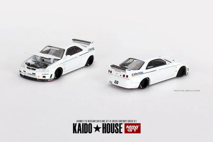 CHANCE OF CHASE - Kaido House Mini GT Nissan Skyline GTR R33 GReddy GR33 V1 #113