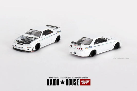 CHANCE OF CHASE - Kaido House Mini GT Nissan Skyline GTR R33 GReddy GR33 V1 #113