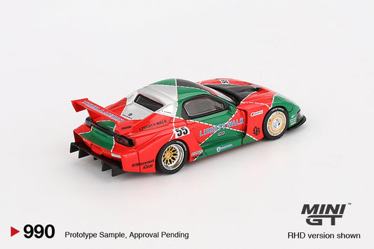 Mini GT Mazda RX-7 FD3S LB-Super Silhouette Renown 787B Liberty Walk LBWK 1:64