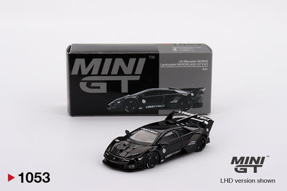 Mini GT Lamborghini Murcielago LB-Silhouette Works GT Evo Black LBWK 1:64 Car AU