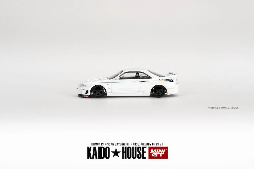 CHANCE OF CHASE - Kaido House Mini GT Nissan Skyline GTR R33 GReddy GR33 V1 #113