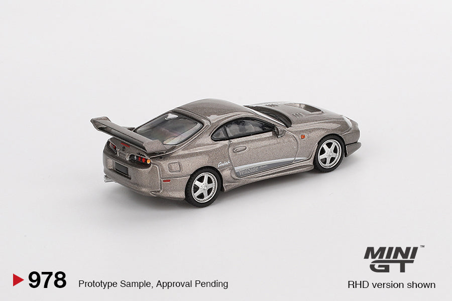 Mini GT Toyota Supra MK4 VeilSide V-II Combat Grey #978 1/64 Diecast Car AU JDM