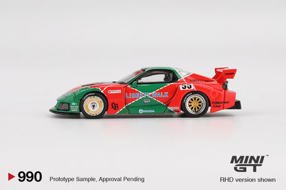 Mini GT Mazda RX-7 FD3S LB-Super Silhouette Renown 787B Liberty Walk LBWK 1:64