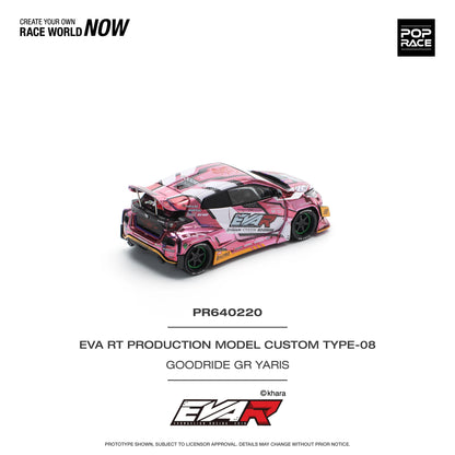 POP Race Toyota GR Yaris Eva RT Pandem Rocket Bunny Goodride Livery Type-08 Pink