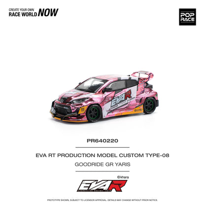 POP Race Toyota GR Yaris Eva RT Pandem Rocket Bunny Goodride Livery Type-08 Pink