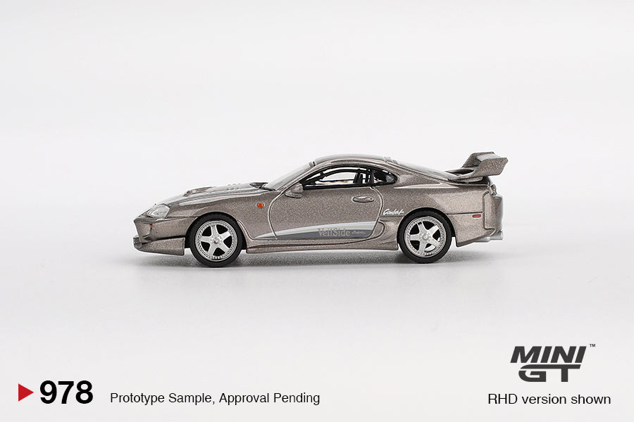 Mini GT Toyota Supra MK4 VeilSide V-II Combat Grey #978 1/64 Diecast Car AU JDM
