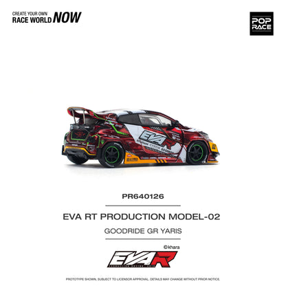 POP Race Toyota GR Yaris Eva RT Pandem Rocket Bunny Goodride Livery Model-02 Red