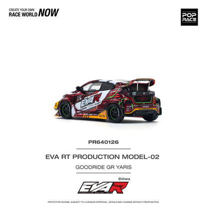 POP Race Toyota GR Yaris Eva RT Pandem Rocket Bunny Goodride Livery Model-02 Red