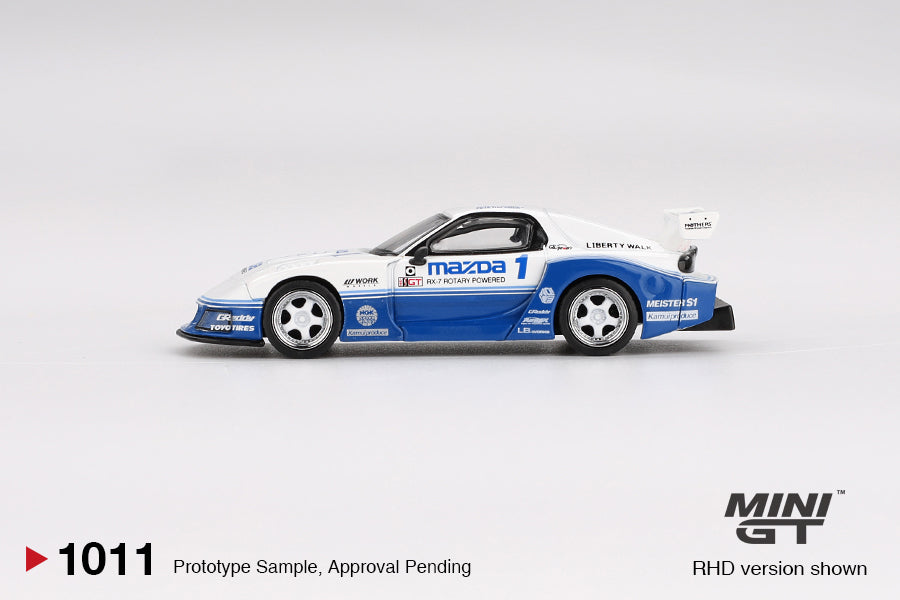 Mini GT Mazda RX-7 FD3S LB-Super Silhouette Liberty Walk LBWK IMSA 1:64 Diecast