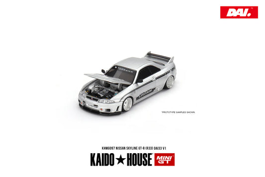 CHANCE OF CHASE - Kaido House Mini GT Nissan Skyline GTR DAI33 R33 V1 1:64 //097