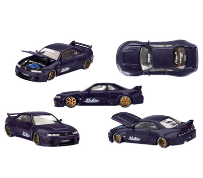 CHANCE OF CHASE - Kaido House Mini GT Nissan Skyline GTR R33 Active Carbon R V2