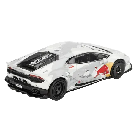 Mini GT Lamborghini Huracan LB Works Liberty Walk LBWK Mad Mike NIMBUL Redbull